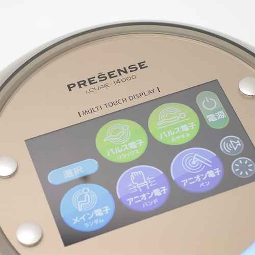 PRESENSE t.CURE-14000(ティーキュア14000) 操作パネル